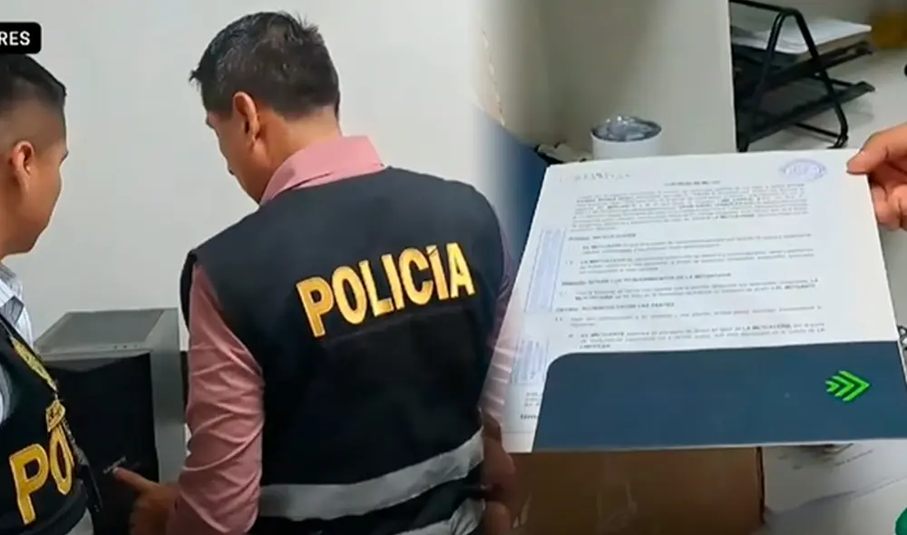 Operativo policial desarticuló empresa que habría estafado a miles de personas. Foto: Composición LR/Latina