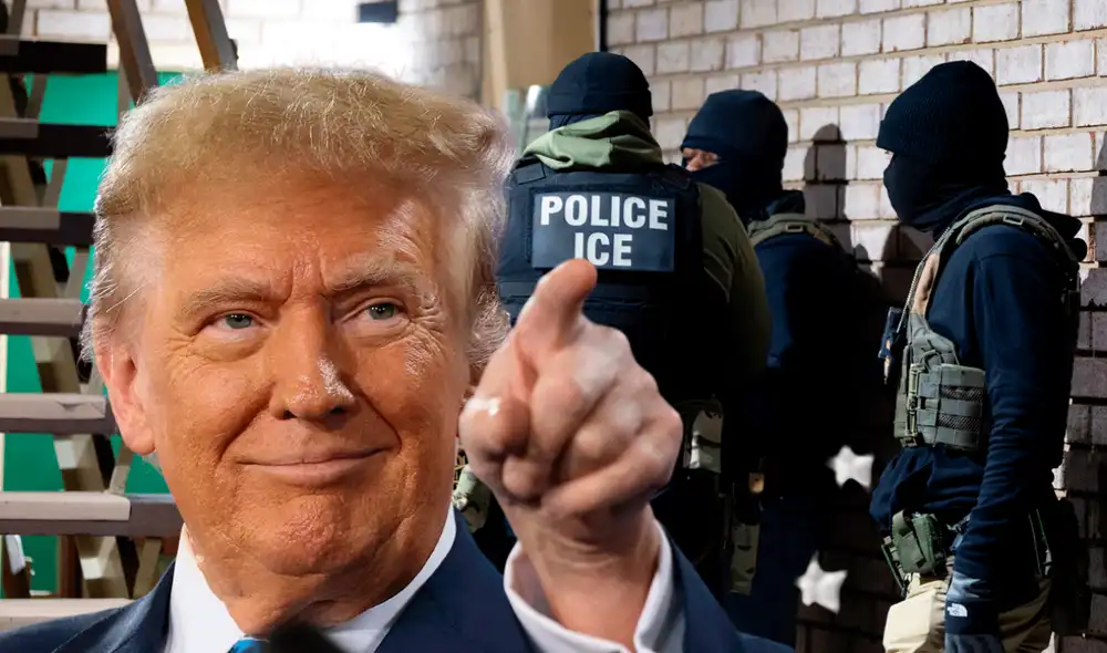 Los Ángeles informa a los ciudadanos para evitar las redadas de ICE tras segundo gobierno de Trump. Foto: composición LR/difusión