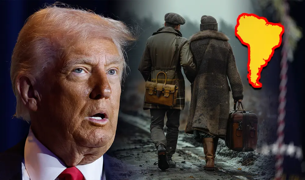 Los ecuatorianos que sean deportados por Trump recibirán bonos y otros beneficios. Foto: composición LR/Freepik/AFP Los ecuatorianos que sean deportados por Trump recibirán bonos y otros beneficios. Foto: composición LR/Freepik/AFP