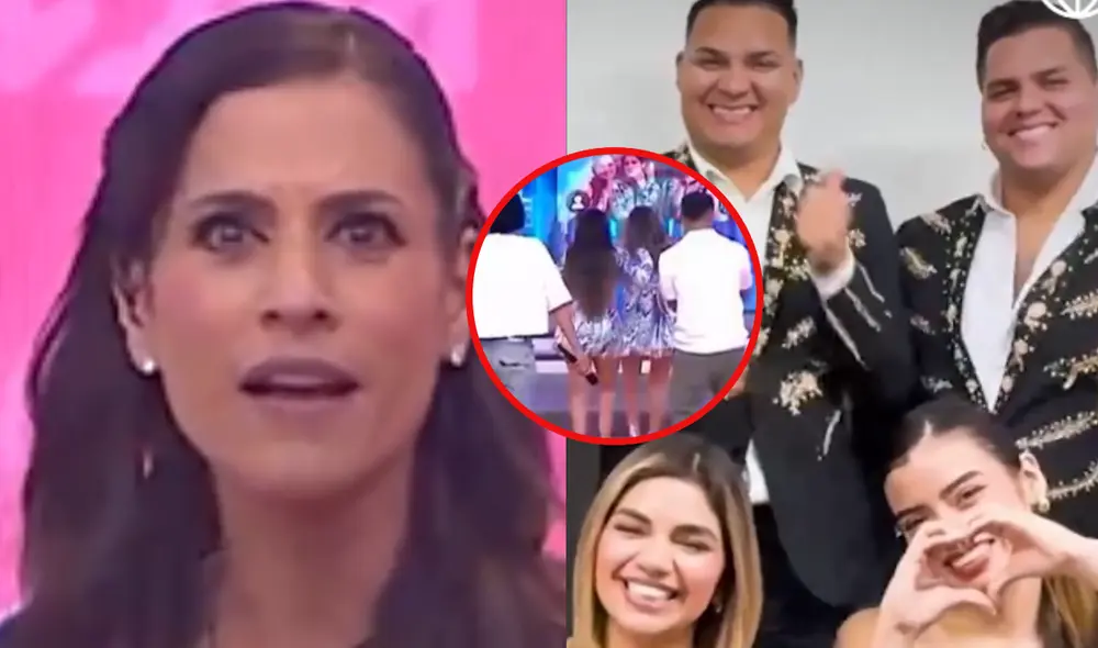 En redes sociales aplaudieron el gesto de La Bella Luz hacia María Pía. Foto: composición LR/América TV