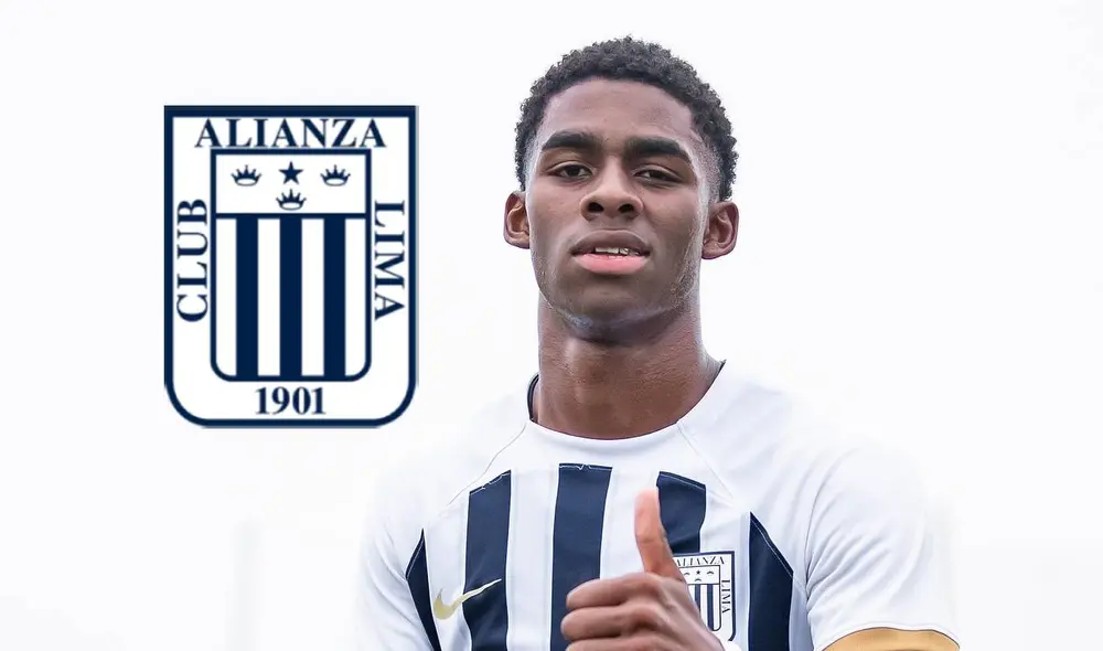 Víctor Guzmán fue el delantero titular que consiguió la clasificación de la reserva de Alianza Lima a la Liga 3. Foto: composición LR/Alianza Lima