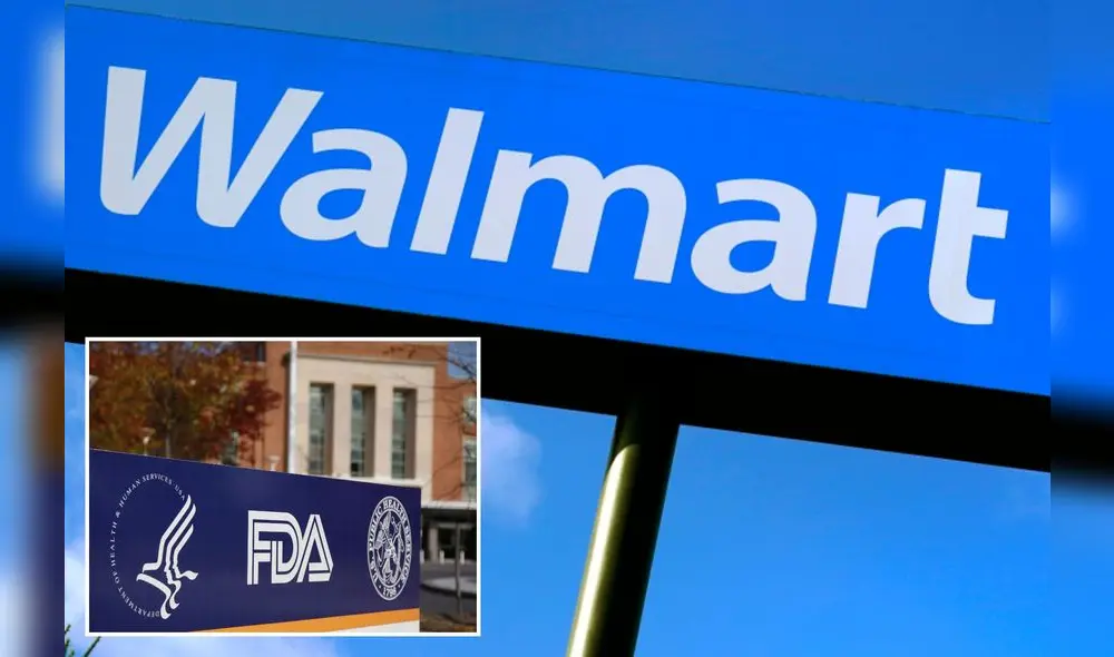 Walmart deberá retirar producto contaminado por recomendación de FDA en EE. UU. Foto: CDN