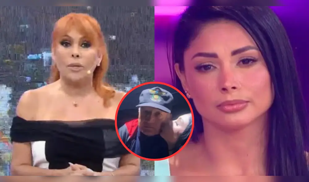 Magaly Medina se solidarizó con Pamela Franco tras el fallecimiento de su padre. Foto: Composición LR/ATV/Instagram/América