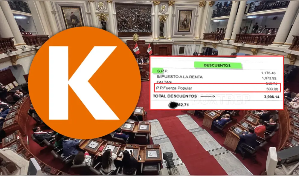 Un nuevo caso de presuntos 'mochasueldos' involucra a Fuerza Popular. Se reveló que trabajadores reportan descuentos de hasta 500 soles en su planilla. | Composición LR.