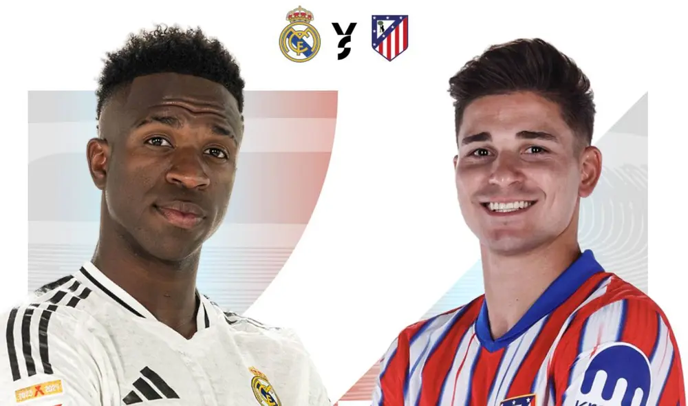Real Madrid y Atlético Madrid tienen a Vinícius y Julián Álvarez como figuras. Foto: LaLiga/X Real Madrid y Atlético Madrid tienen a Vinícius y Julián Álvarez como figuras. Foto: LaLiga/X