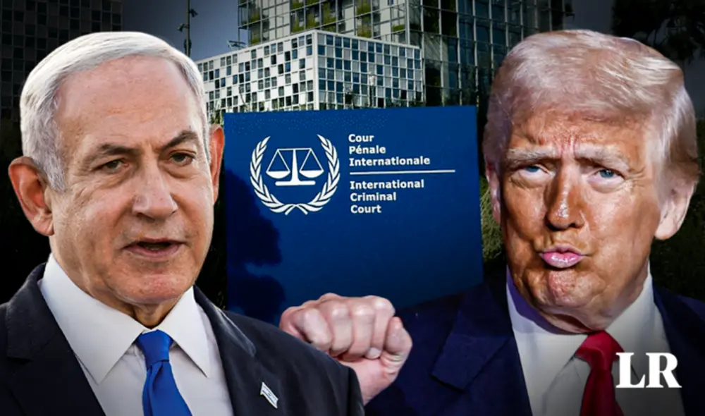 Corte Penal Internacional condena orden ejecutiva de Trump y llama a rechazar sanciones. Foto: composición LR