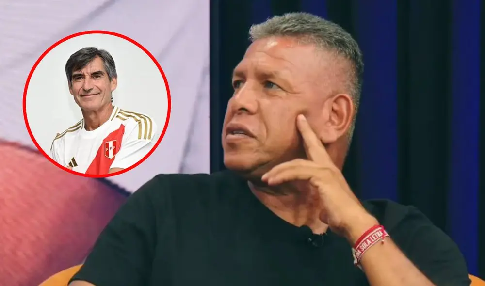 'Puma' Carranza mostró sus discrepancias con la elección de Óscar Ibáñez como DT de la selección peruana. Foto: composición LR/La Bicolor/X/captura de YouTube/Trivu TV