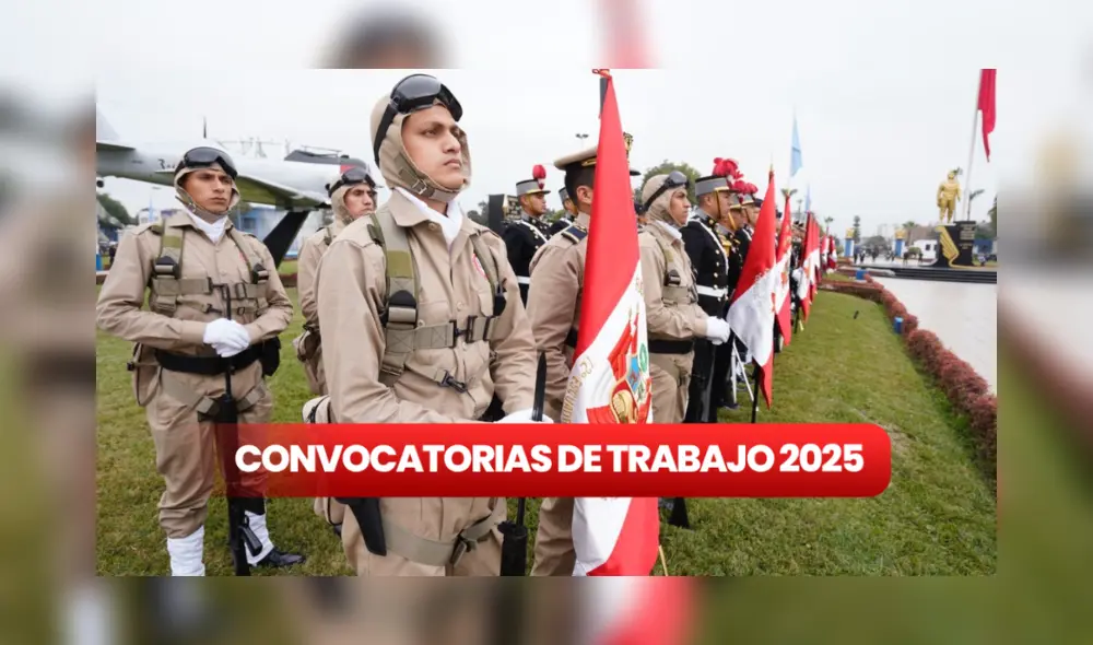 Fuerza Aérea del Perú (FAP) anunció la apertura de una convocatoria de trabajo. Foto: Composición LR/Difusión