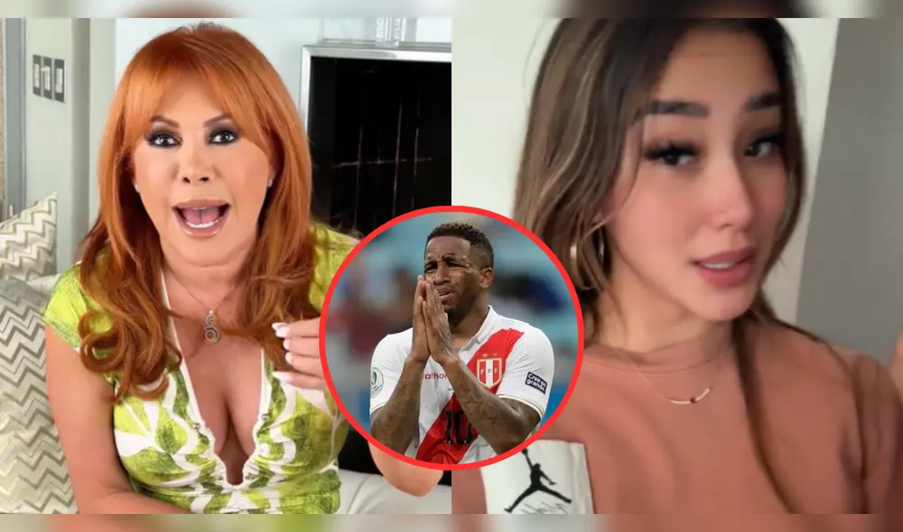 Magaly Medina criticó la decisión de Xiomy Kanashiro de anunciar su ruptura con Jefferson Farfán. Foto: Composición LR/TikTok