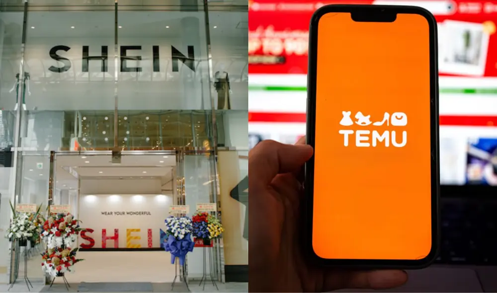 Las plataformas de venta como Shein y Temu podrían ver un aumento en los costos de sus productos. Foto: composición LR/difusión