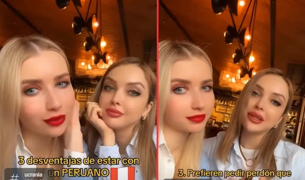 Ucranianas generan controversia en redes por video sobre Perú. Foto: composición LR / ForasterosporelMundo