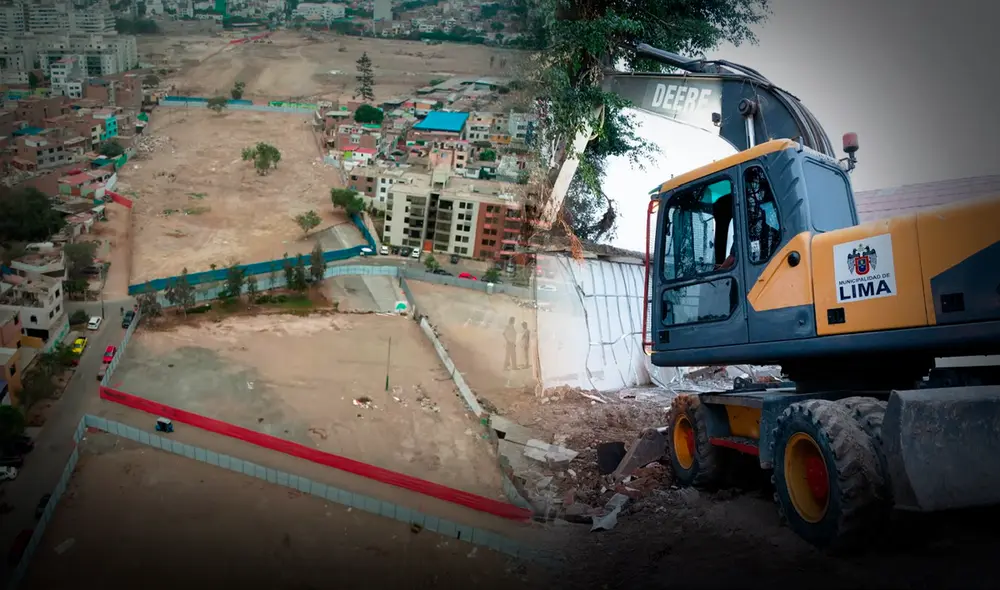 Dron captó desde el cielo cómo luce la nueva Vía Expresa Sur. Foto: Kike Llinas/Municipalidad de Lima