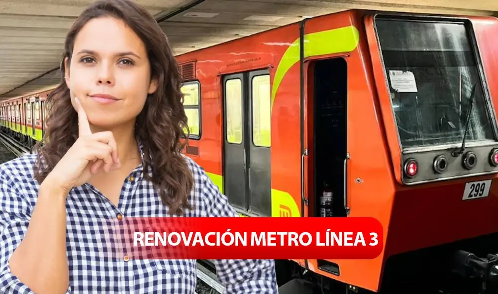 Las autoridades han brindado información sobre la renovación de la Línea 3 del Metro CDMX. Foto: composición LR/Freepik/X/MetroCDMX Las autoridades han brindado información sobre la renovación de la Línea 3 del Metro CDMX. Foto: composición LR/Freepik/X/MetroCDMX