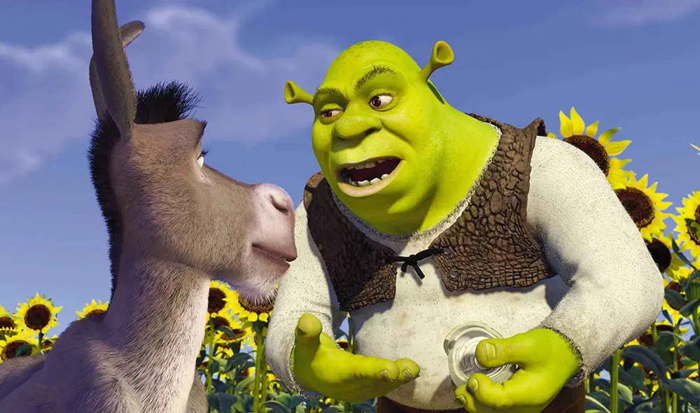 La primera película de Shrek (2001) marcó un antes y después en la animación. Foto: Dreamworks