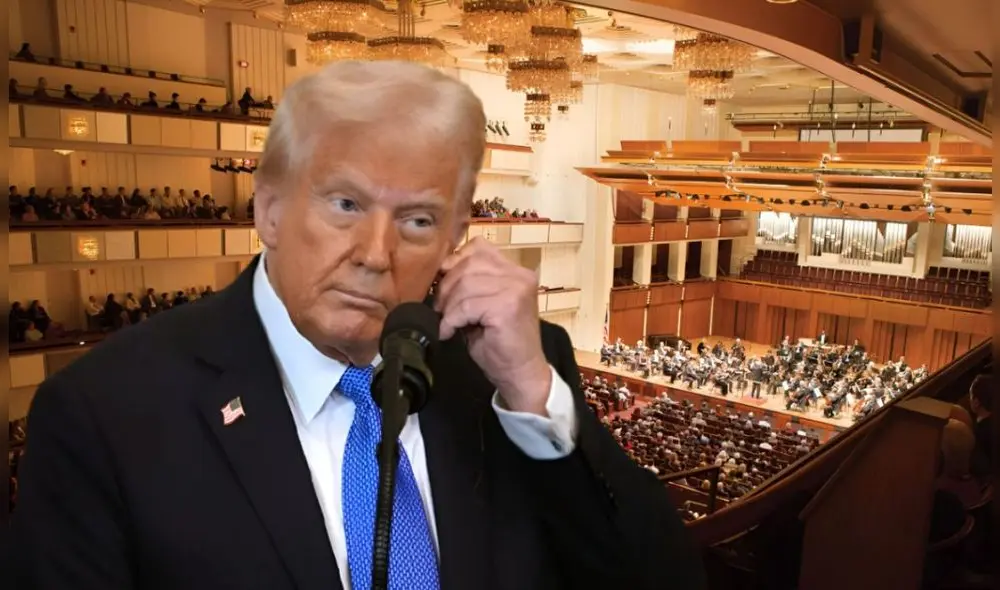 Trump despidió a la junta directiva del Kennedy Center en Estados Unidos. Foto: Composición LR/AFP/Ron Blunt Trump despidió a la junta directiva del Kennedy Center en Estados Unidos. Foto: Composición LR/AFP/Ron Blunt