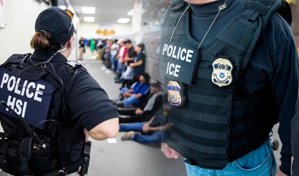 En 2025, ICE implementa una política más rigurosa con Donald Trump en el mandato. Foto: Composición LR