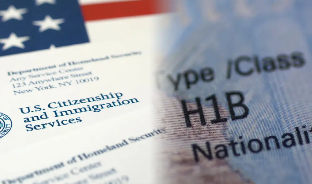 USCIS abre el proceso de inscripción para la visa H-1B del año fiscal 2026, dirigida a empleadores que buscan trabajadores extranjeros especializados. Foto: composición LR/ Telemundo