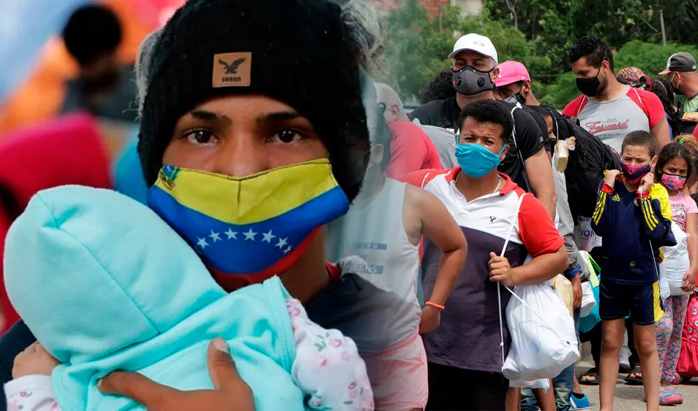 No es Colombia, el país que superó a Perú en nuevos migrantes venezolanos: en 2024 representaron la mitad de extranjeros en la nación. Foto: composición LR/EFE/Mario Caicedo/Archivo/UP