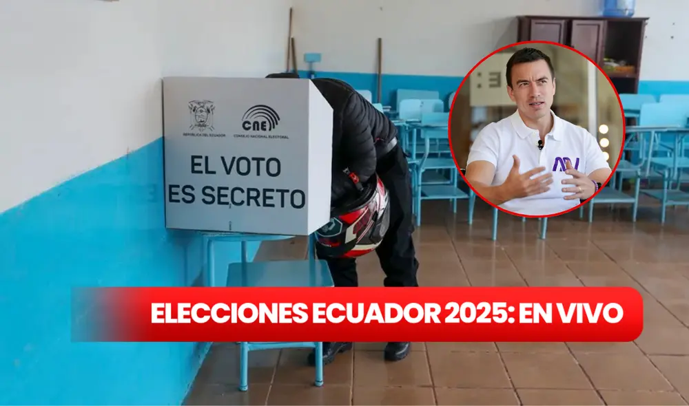 En Ecuador, la contienda electoral transcurre sin novedades, los candidatos a la presidencia se han acercado a sus respectivos centros electorales para ejercer su voto. Foto: composición LR / Agencia EFE