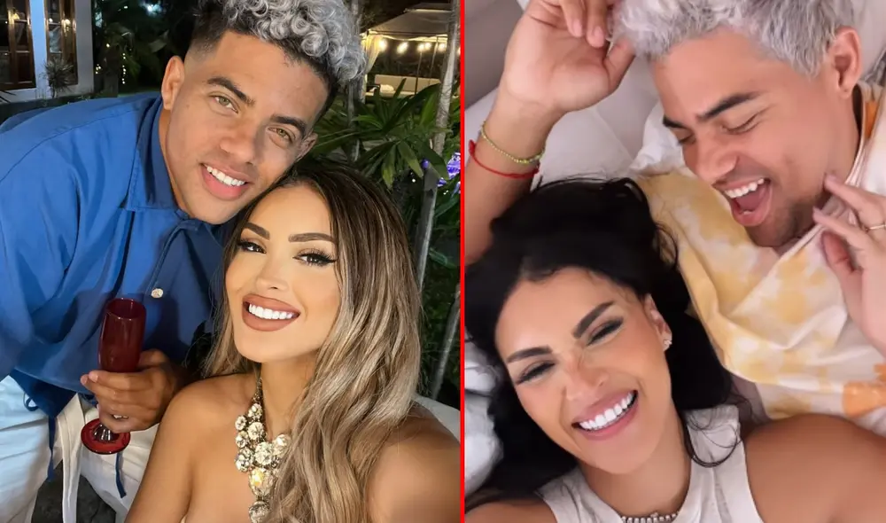 Michelle Soifer evidencia su amor por su novio Gleysom Reñé. Foto: Instagram