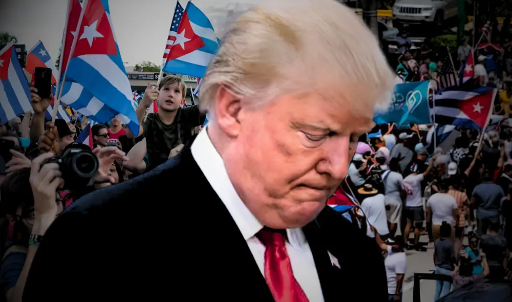 La Ley de Ajuste Cubano se presenta como una herramienta crucial para proteger a inmigrantes cubanos de las deportaciones masivas de Donald Trump. Foto: composición LR/El País La Ley de Ajuste Cubano se presenta como una herramienta crucial para proteger a inmigrantes cubanos de las deportaciones masivas de Donald Trump. Foto: composición LR/El País