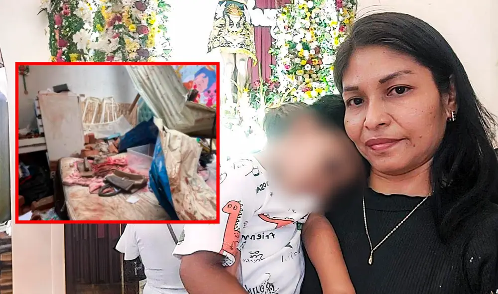 Tanto ella como su hijo están internados en un Hospital, con un estado de salud reservado. Foto: captura/medios locales