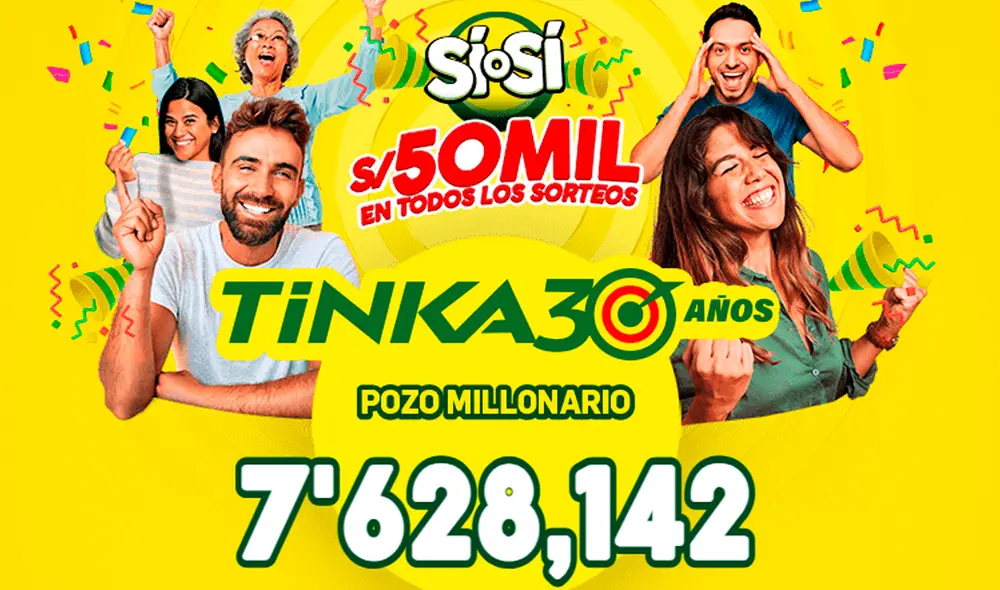 Resultados de la Tinka del domingo 9 de febrero. Foto: La Tinka