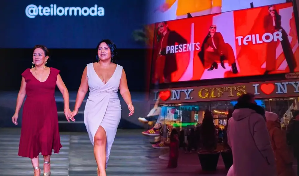 Comenzó en Gamarra y ahora sus diseños se modelarán en el New York Fashion Week: conoce a Silvia Marín. Foto: composición LR/Ellas/Teilor