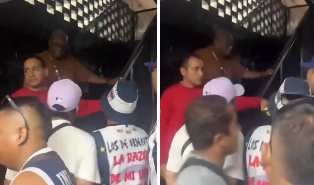 Elejalder Godos fue increpado con insultos por un grupo de aficionado de Alianza Lima. Foto: composición LR/captura de X