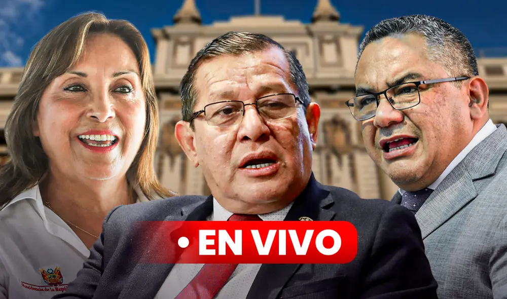 Nuevas noticias sobre Dina Boluarte y su ministro Juan Santiváñez. Composición/LR