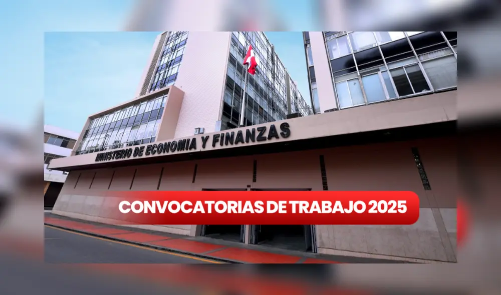 MEF ha lanzado una nueva convocatoria de trabajo para febrero de 2025. Foto: Composición LR/Difusión MEF ha lanzado una nueva convocatoria de trabajo para febrero de 2025. Foto: Composición LR/Difusión