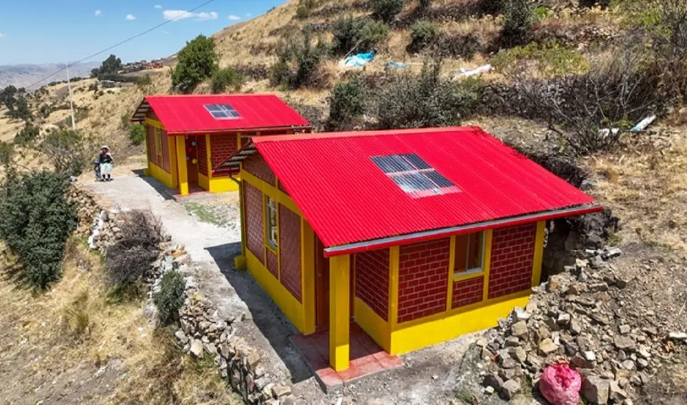 Familias de Cajamarca contarán con casas bioclimáticas. Foto: difusión