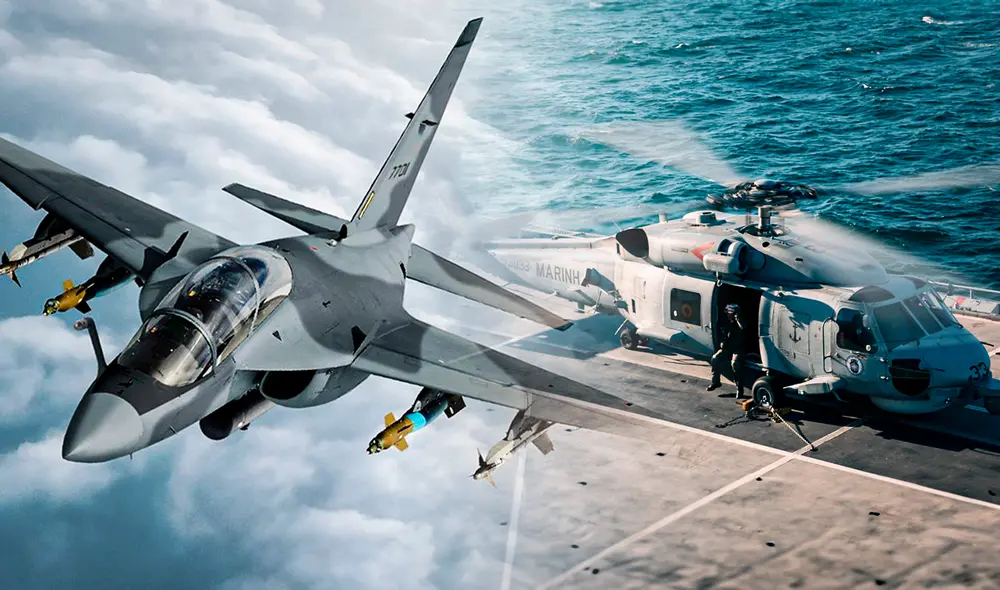 Brasil es el país con mayor poderío aéreo en todo el continente. Foto: composición LR/Gerson Cardoso/AFP