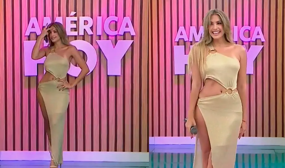 Milett Figueroa es la nueva conductora de 'América hoy' luego de tanta expectativa. Foto: América Televisión