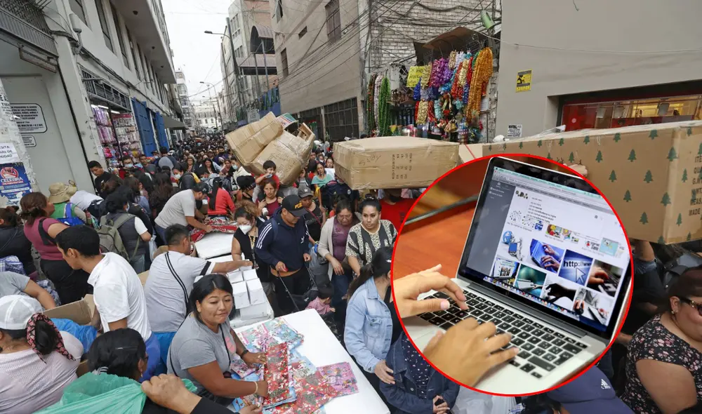Mesa Redonda y comercio electrónico. Foto: composición LR/Andina Mesa Redonda y comercio electrónico. Foto: composición LR/Andina
