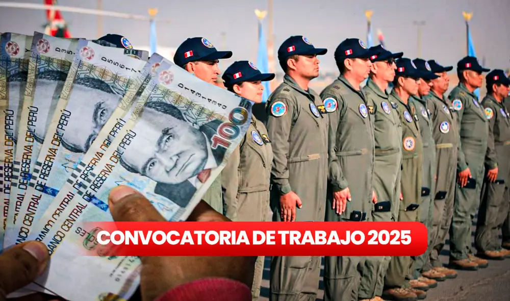Fuerza Aérea del Perú (FAP) anunció la apertura de una convocatoria de trabajo. Foto: composición de Gerson Cardoso/La República/Andina Fuerza Aérea del Perú (FAP) anunció la apertura de una convocatoria de trabajo. Foto: composición de Gerson Cardoso/La República/Andina