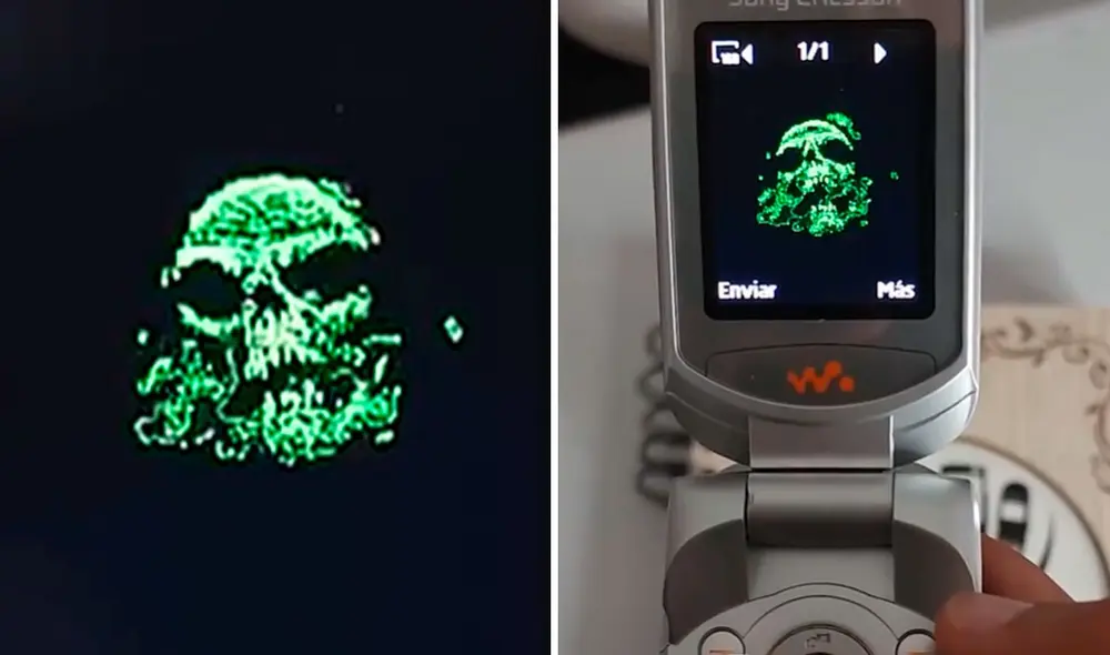 Esta imagen en movimiento afectaba a muchos celulares de la época. Foto: Retro Celulares & Más /Geiler Almario Esta imagen en movimiento afectaba a muchos celulares de la época. Foto: Retro Celulares & Más /Geiler Almario