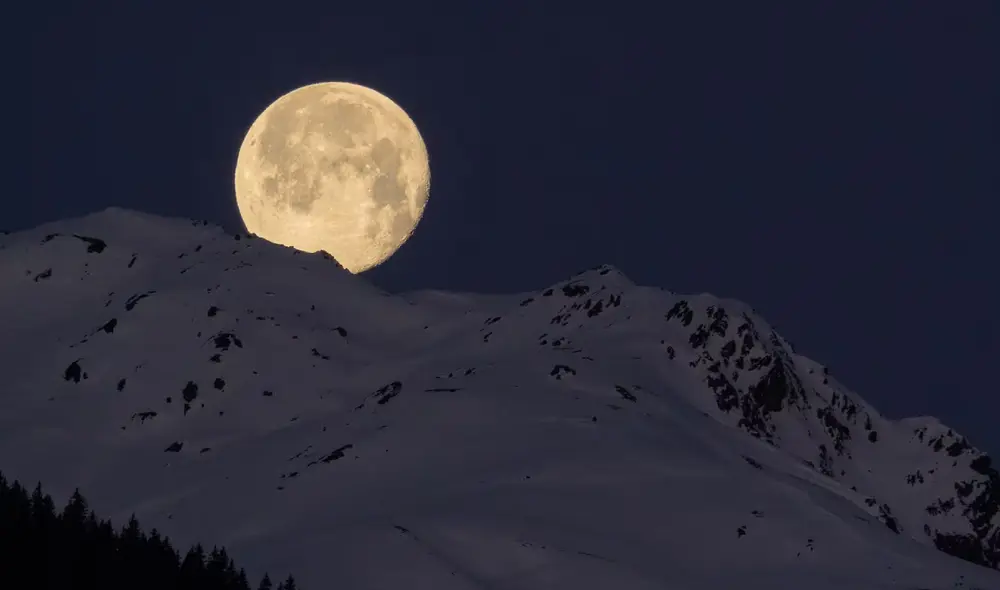 La 'Luna de Nieve' será este miércoles 12 de febrero y así podrás presenciarla. Foto: X