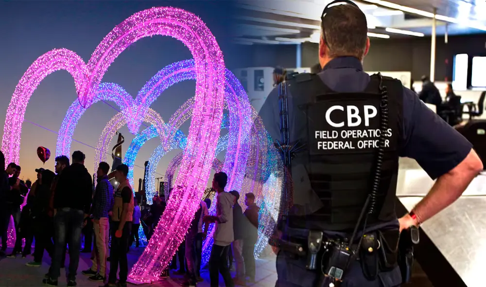 El CBP hará un control exhaustivo por el Día de San Valentín en Estados Unidos. Foto: composición LR/ La Nación