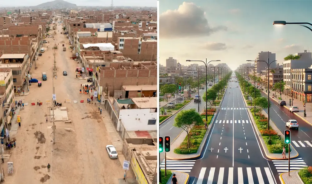 La obra contempla la construcción de 57.000 metros cuadrados de pistas. Foto: composición LR/MML/IA