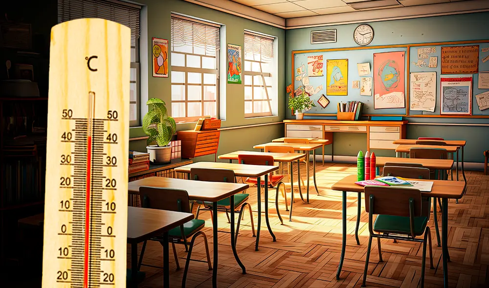 El sindicato de profesores pidió la suspensión de clases por infraestructuras inadecuadas. Foto: composición LR / Freepik