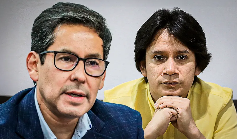 El periodista Acosta destapó el escándalo de corrupción de Qali Warma, programa adscrito al Midis, que Demartini lideró. Foto: composición LR El periodista Acosta destapó el escándalo de corrupción de Qali Warma, programa adscrito al Midis, que Demartini lideró. Foto: composición LR
