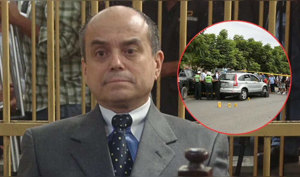 Asesinan a excongresista Óscar Medelius a balazos en Carabayllo | Composición: Miguel Vásquez / URPI-LR / Andina.