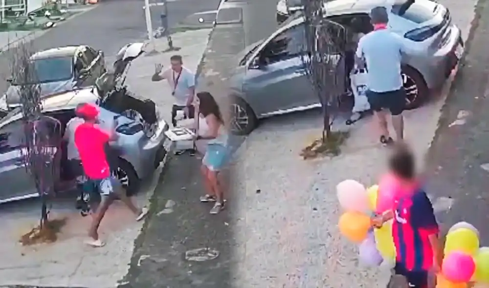 Familia fue asaltada al momento en el que se dirigía al cumpleaños de su menor hijo. Foto: composición LR/X Familia fue asaltada al momento en el que se dirigía al cumpleaños de su menor hijo. Foto: composición LR/X