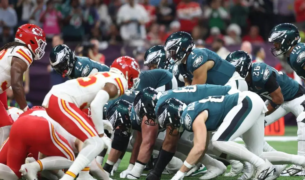 Kansas City Chiefs no logró el tricampeonato y perdió ante Eagles. Foto: Lr/ESPN