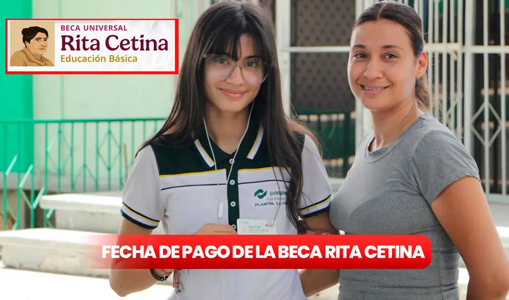 La Beca Rita Cetina 2025 ya empezó la entrega de tarjetas para estudiantes de secundaria. Foto: composición LR / Bienestar