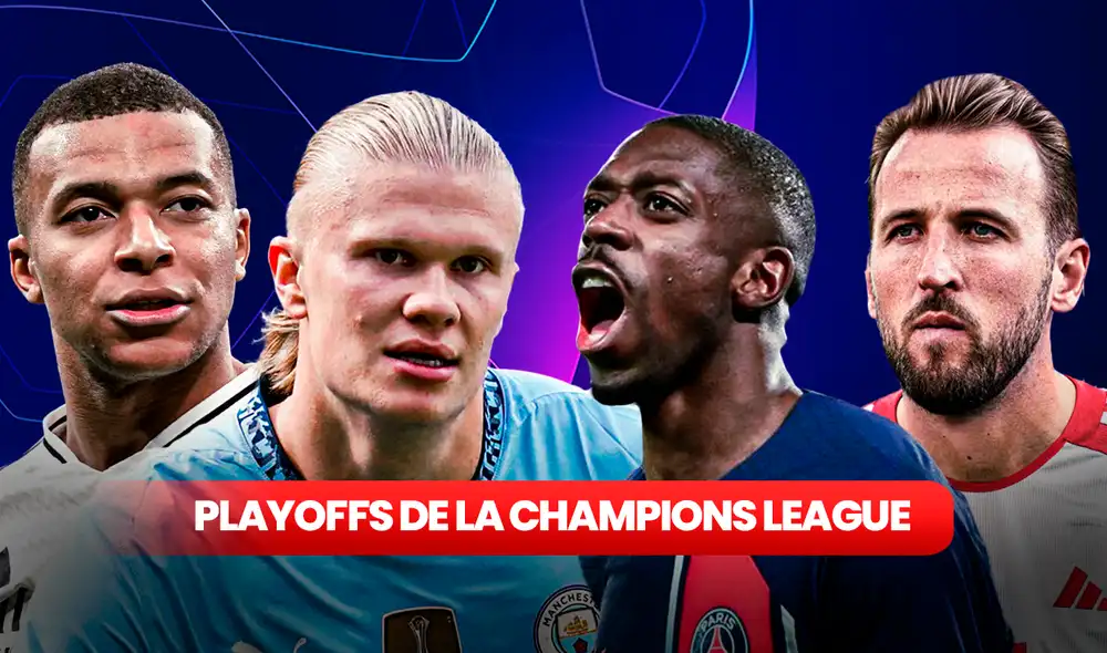 El duelo estelar de los playoffs de la Champions League será entre Real Madrid vs Manchester City. Foto: composición LR/Jazmin Ceras