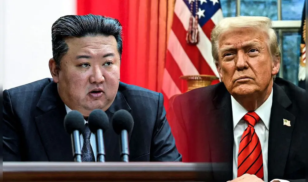 Corea del Norte instó a Estados Unidos a "cesar las provocaciones que agitan la inestabilidad". Foto: Composición LR/AFP.