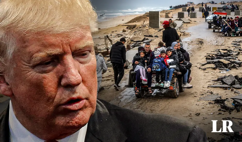 La declaración de Trump responde al reciente anuncio de suspender la liberación de rehenes de Hamás. Foto: composición LR / AFP La declaración de Trump responde al reciente anuncio de suspender la liberación de rehenes de Hamás. Foto: composición LR / AFP