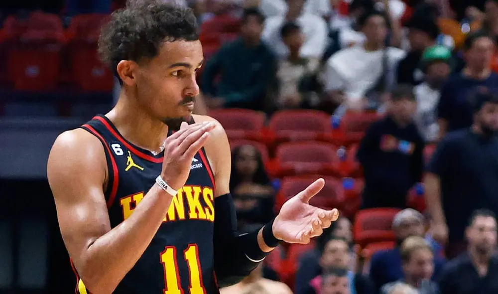 Trae Young será incluido en la NBA All Star Game 2025. Foto: Lr/ESPN